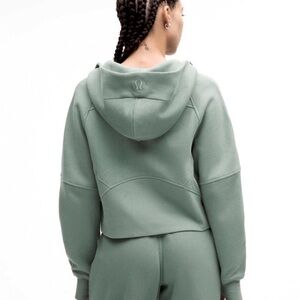 Lululemon Scuba Oversized Half Zip Hoodie in Crater Blue.  Size M/L